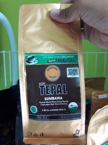 Kopi Tepal Robusta 200 gram