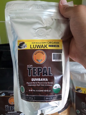 Kopi Tepal Luwak Robusta 200 gram